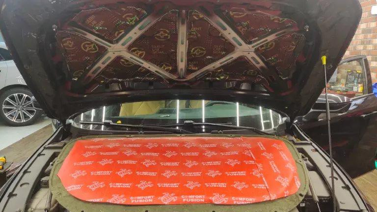 Шумоизоляция капота Changan UNI-V-2