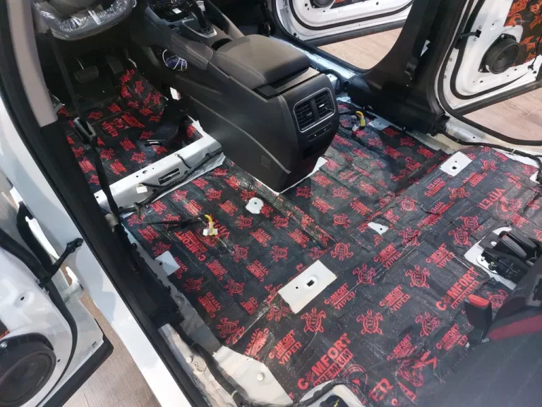 Шумоизоляция пола HAVAL F7 2023г-1