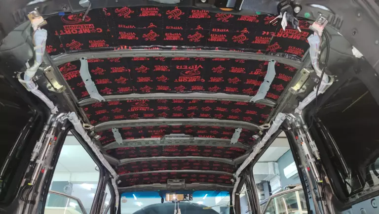Шумоизоляция крыши Honda Stepwgn-1