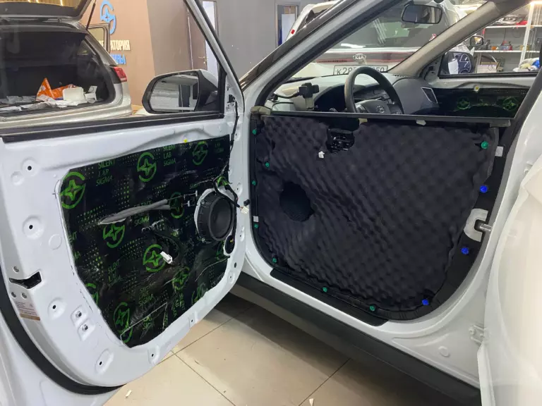 Шумоизоляция дверей Hyundai Creta-4