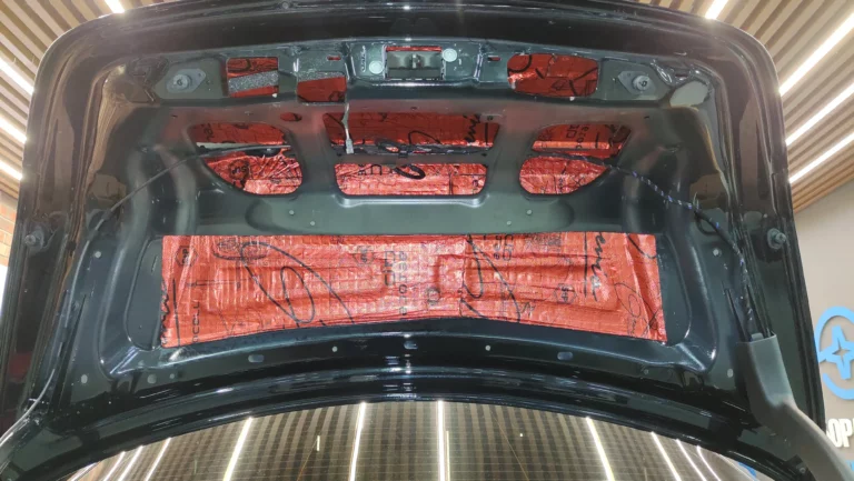 Шумоизоляция багажника Mercedes-Benz E-class-7