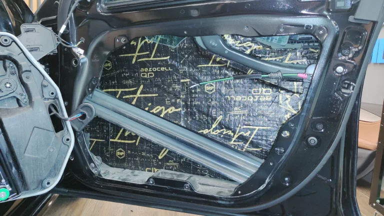 Шумоизоляция дверей Mercedes-Benz E-class-2