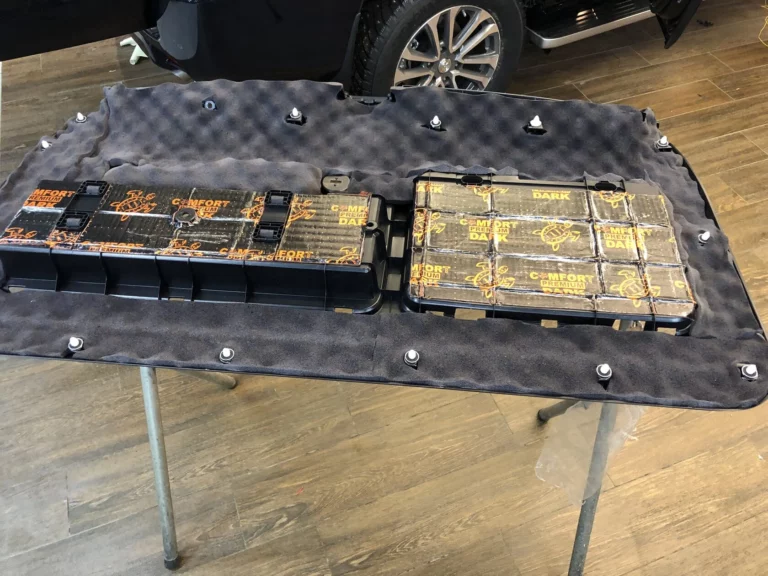 Шумоизоляция багажника 8 Toyota Land Cruiser Prado 2021