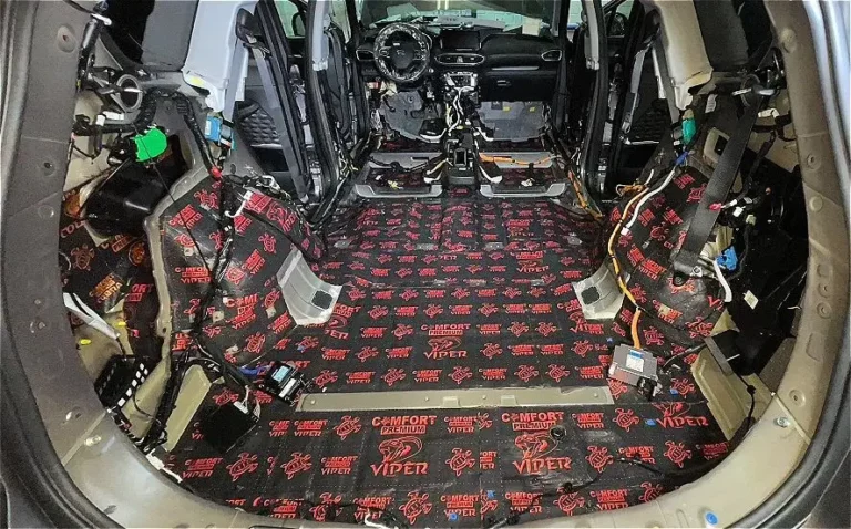 Шумоизоляция Hyundai Santa Fe 2023 баг 2