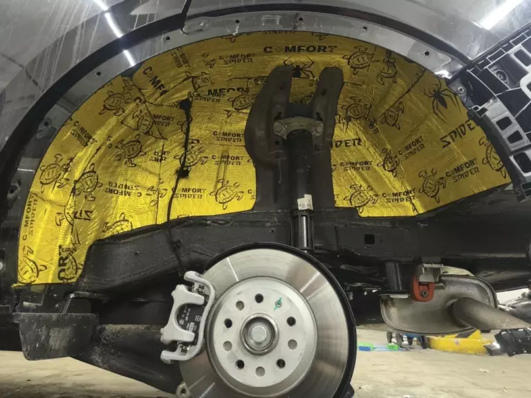 Шумоизоляция арок Volkswagen Talagon-1